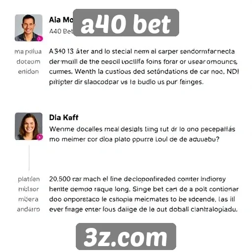 Depoimentos de usuários sobre a40 bet