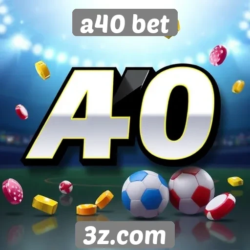 A variedade de jogos disponíveis no a40 bet